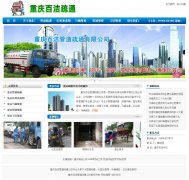 永川网站建设客户案例-疏通公司网站案例 